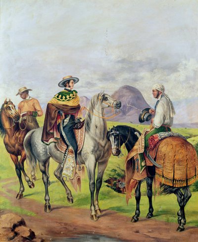 Ranchers by Mexican School
